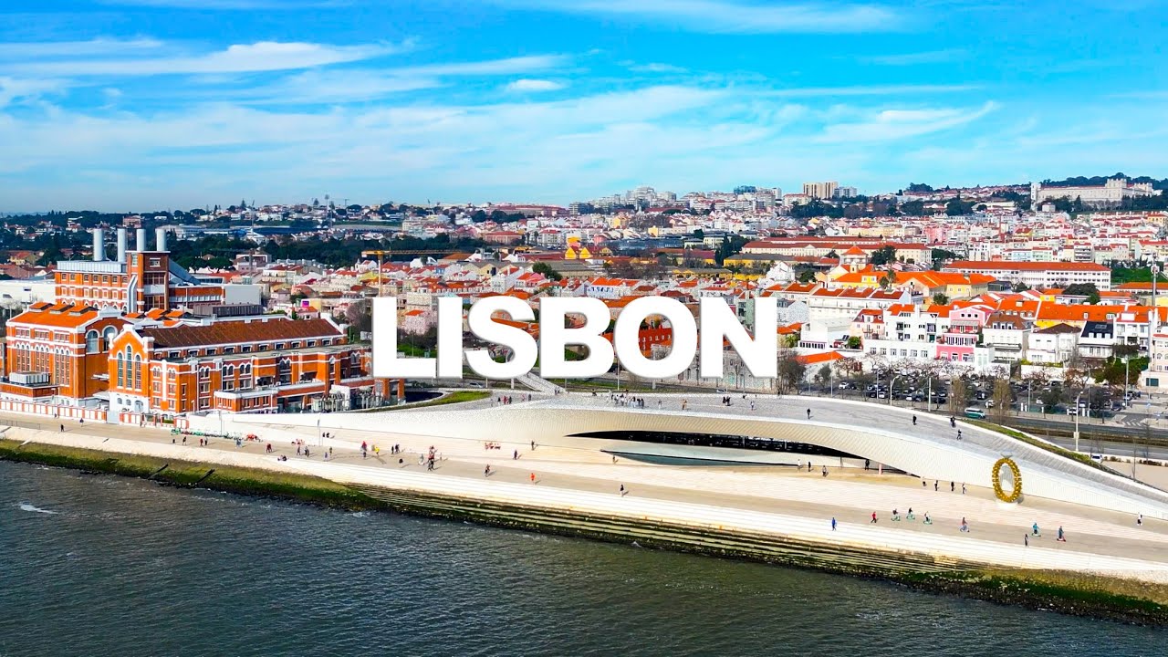 Lisbon, Portugal | Aerial Drone Video and Walking Tour in 4K HDR