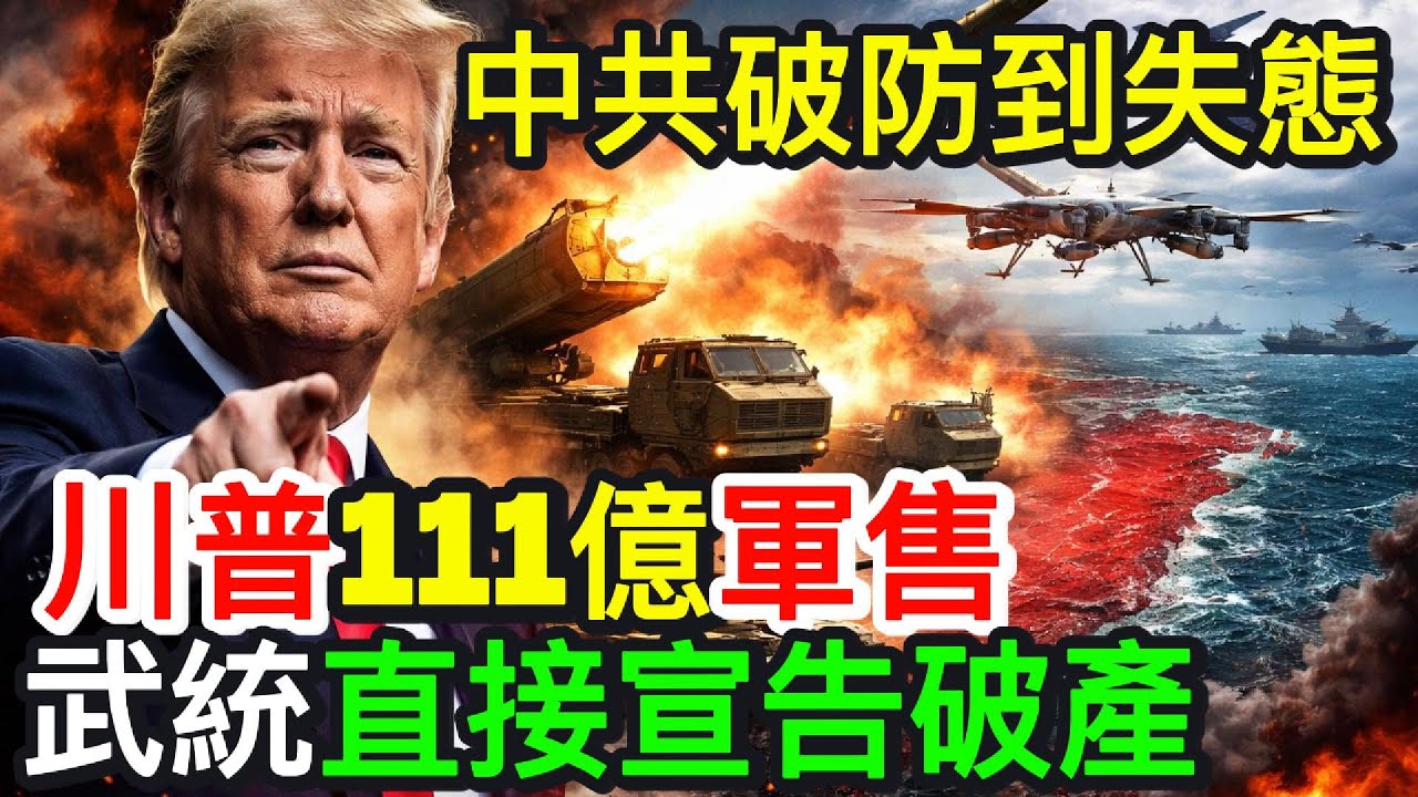 中共破防到失態！川普111億軍售，武統直接宣告破產｜北美王律觀台海第823期｜Trump&rsquo;s $11B Arms Sale Shatters China&rsquo;s Taiwan Invasion Plan
