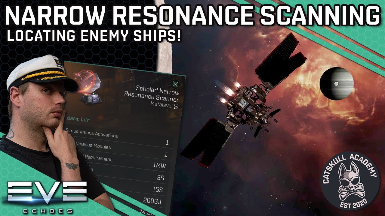 NARROW RESONANCE SCANNING - How To Scan Down Your Prey! || EVE Echoes