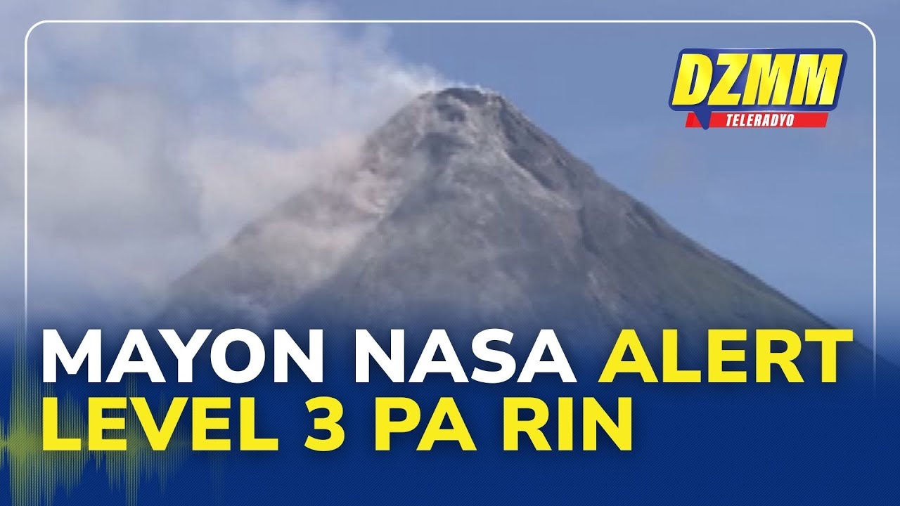 Mayon volcano still under alert level 3: PHIVOLCS | Ligtas Dapat (24 January 2026)