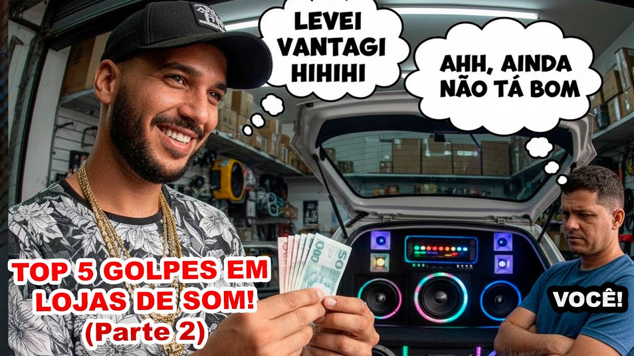Top 5 Golpes em Lojas de Som Automotivo PARTE 2