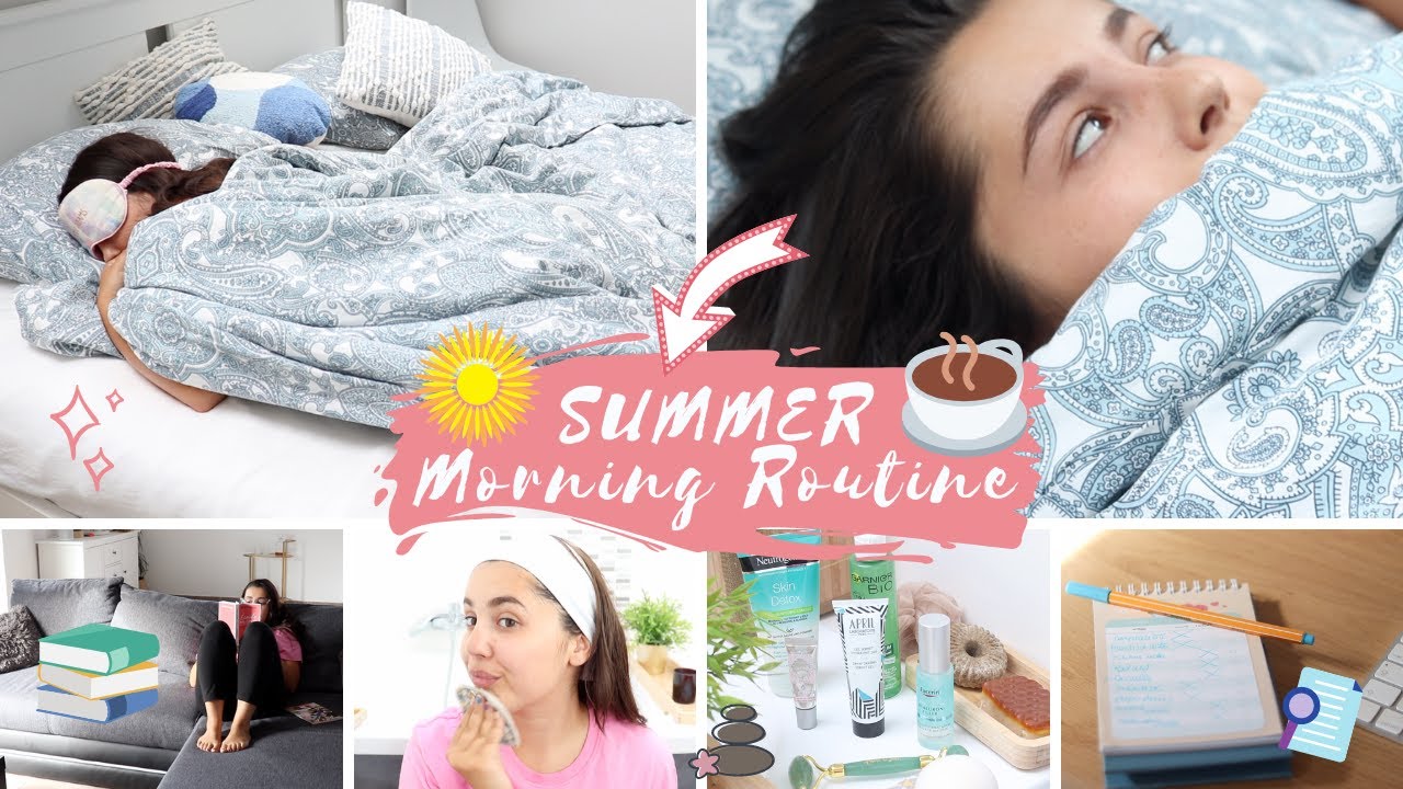 SUMMER MORNING ROUTINE ☀️ Self-Care & Motivation⎜Merry