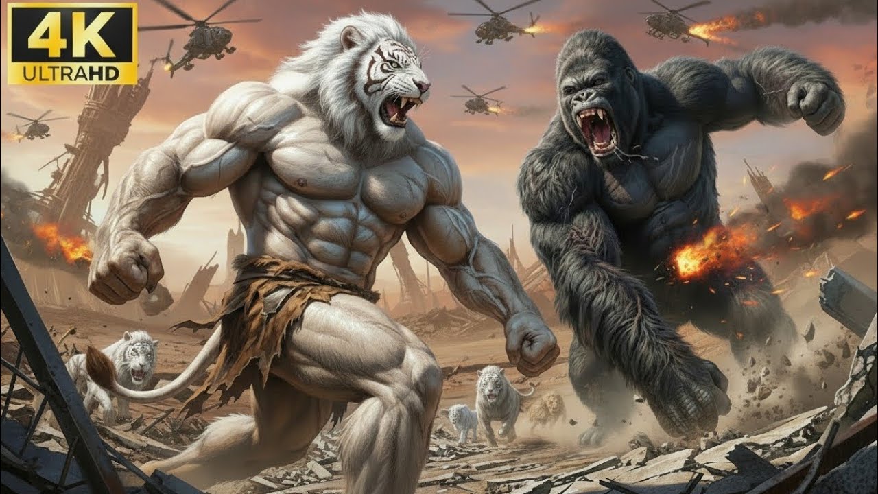 When White Jaguar Man Attacked… Kong Strikes Back!