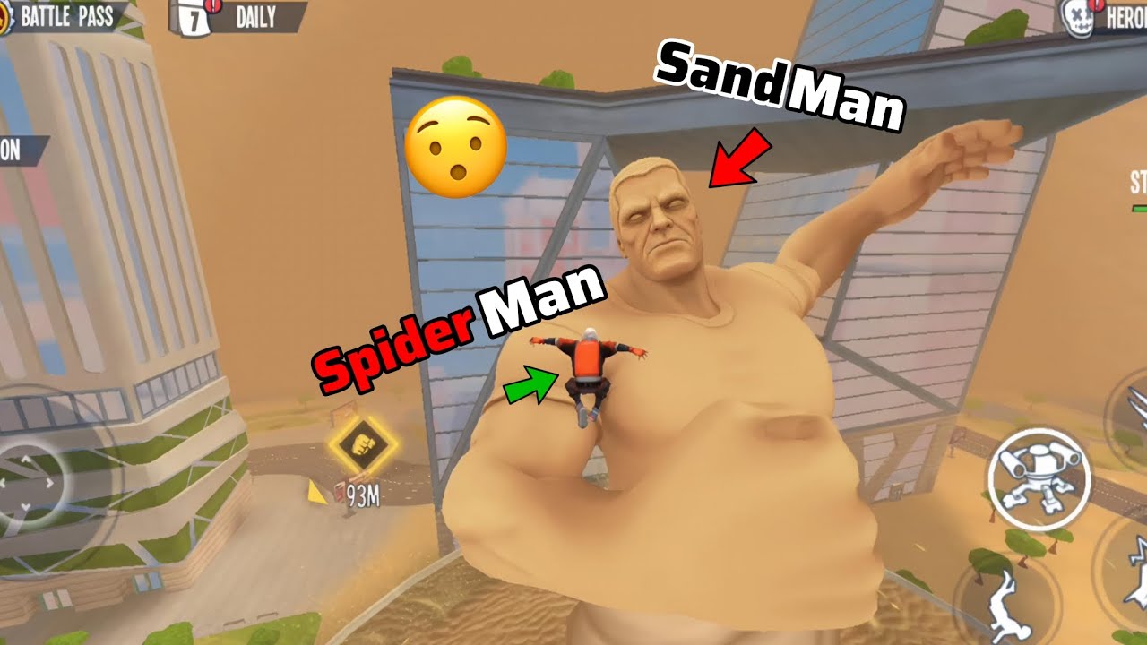 Spider-Man vs Sandman 😱 This Fight Was INSANE!