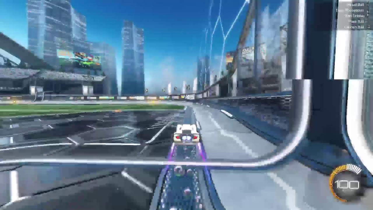 Rocket League hitting helli resets