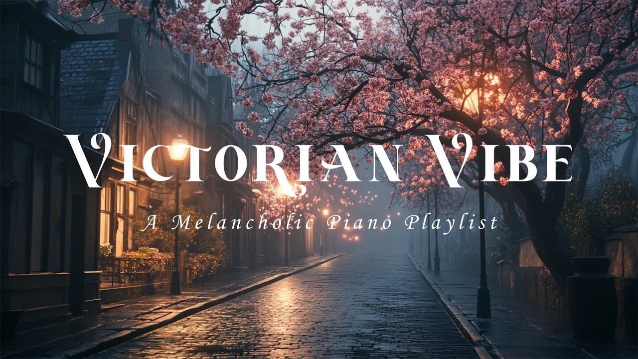 𝐀 𝐖𝐚𝐥𝐤 𝐓𝐡𝐫𝐨𝐮𝐠𝐡 𝐕𝐢𝐜𝐭𝐨𝐫𝐢𝐚𝐧 𝐒𝐭𝐫𝐞𝐞𝐭𝐬 | 𝐀 𝐌𝐞𝐥𝐚𝐧𝐜𝐡𝐨𝐥𝐢𝐜 𝐏𝐢𝐚𝐧𝐨 𝐰𝐢𝐭𝐡 𝐑𝐚𝐢𝐧 𝐒𝐨𝐮𝐧𝐝 | 𝐃𝐚𝐫𝐤 𝐀𝐜𝐚𝐝𝐞𝐦𝐢𝐚
