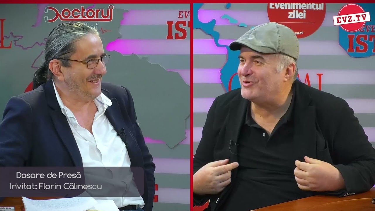 Florin Călinescu, pur și simplu, un monstru sacru, invitat de Mirel Curea la ”Dosare de presă”