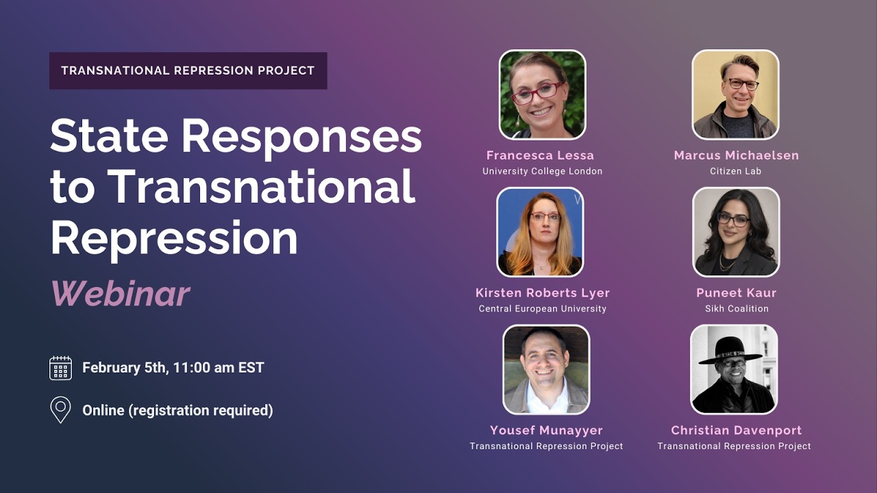 State Responses to Transnational Repression