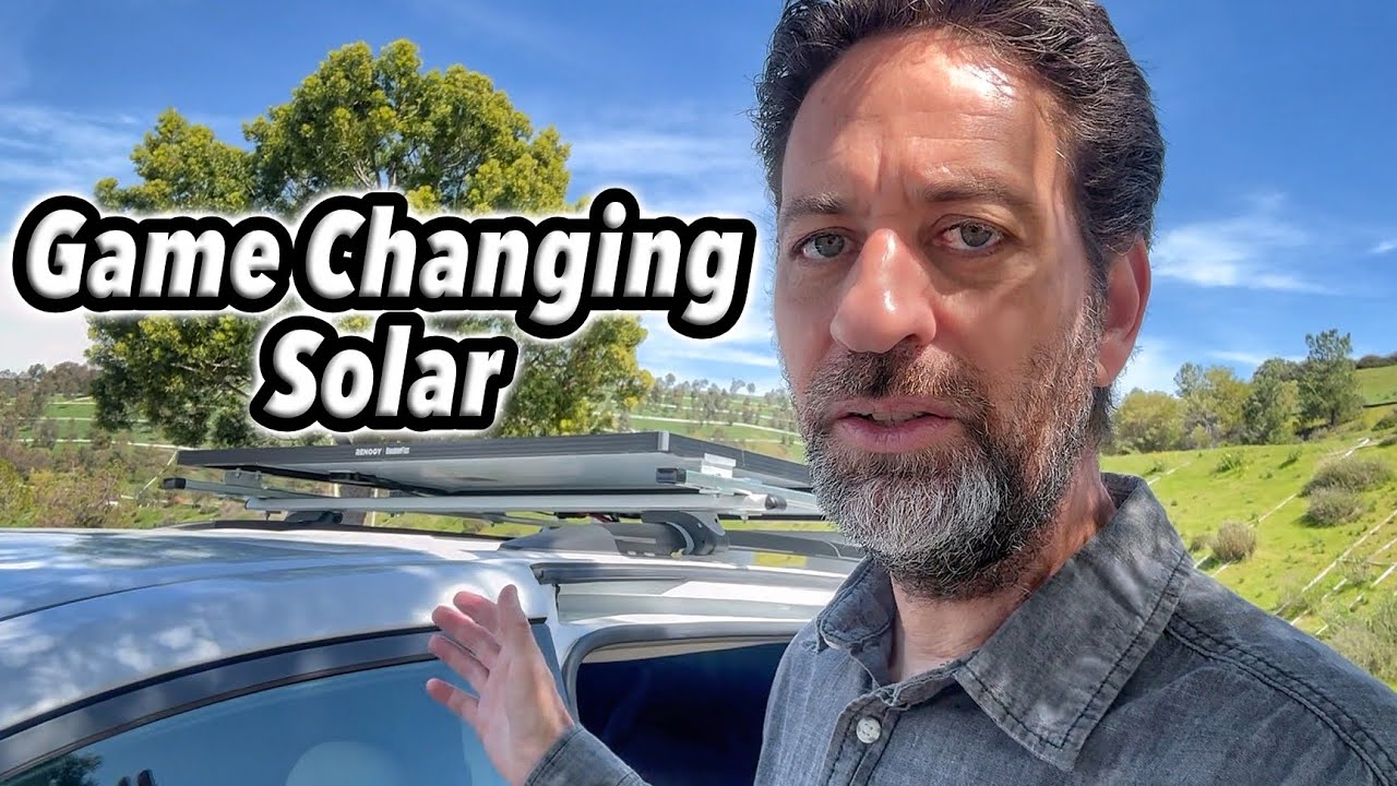 Amazing New Solar Panels #dayinthelife #sleepaid | Renogy Shadowflux, Plumbing for Vanlife