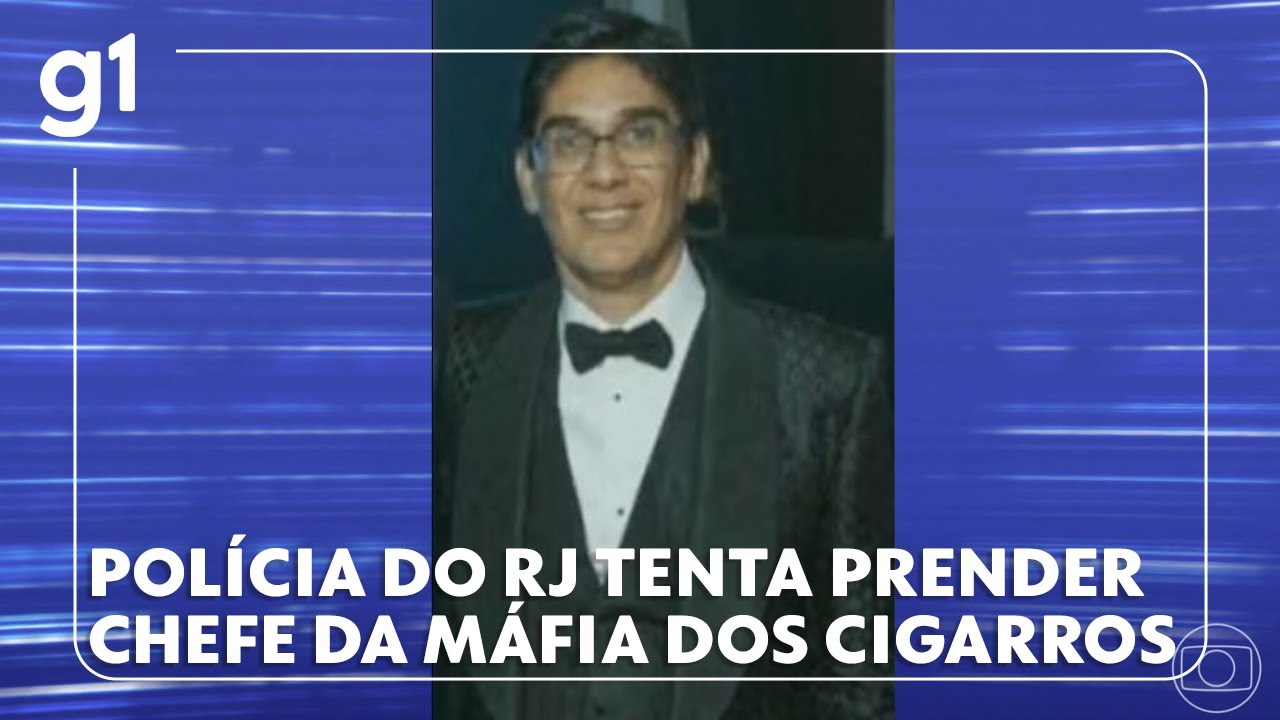 Polícia do RJ tenta prender chefe da Máfia dos Cigarros