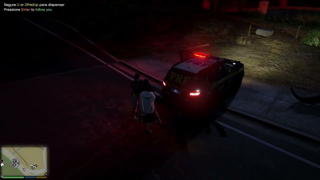 APRENDEU FUGA DA PRF GTA 5 PMESP