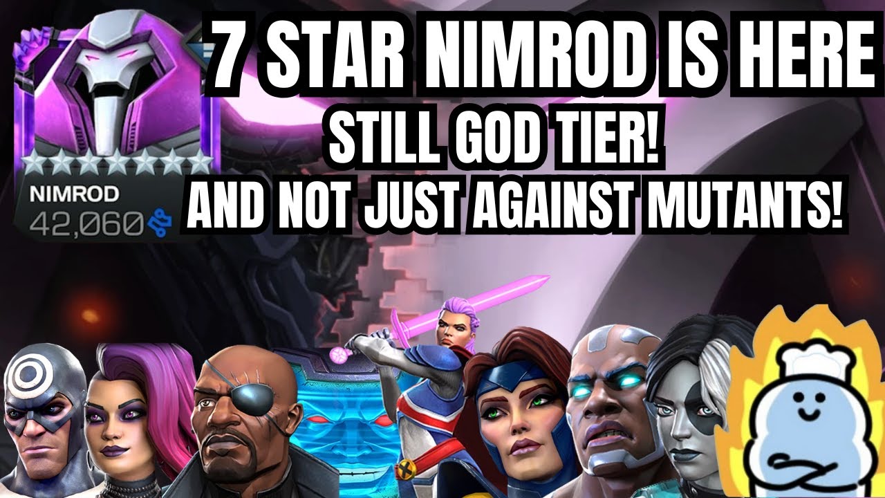 4-й ранг NIMGOD ULTIMATE SHOWCASE! Противостоит всем классам! Marvel Contest Of Champions