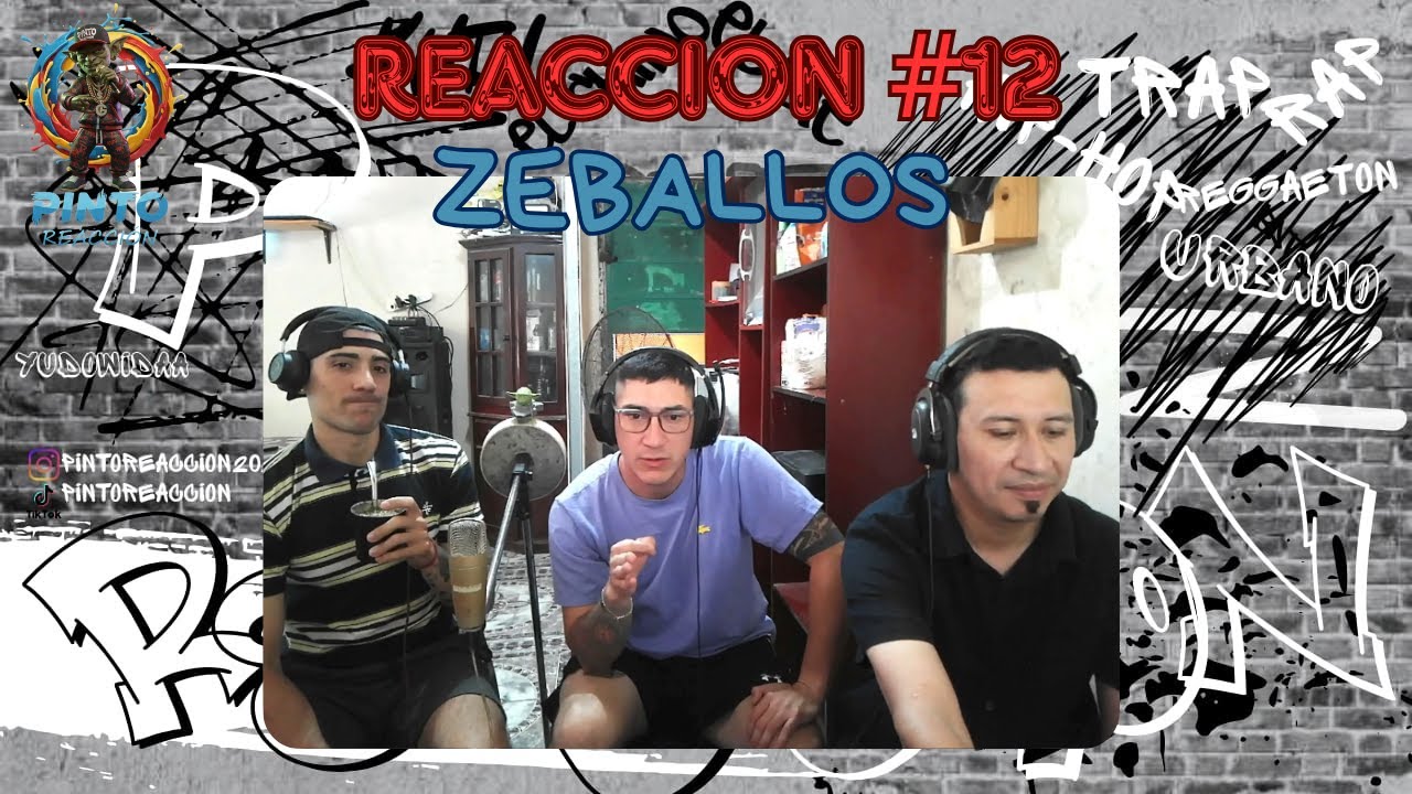 Pinto Reacción #12 ZEBALLOS - CUANDO ESCRIBÍA ASIMETRÍA