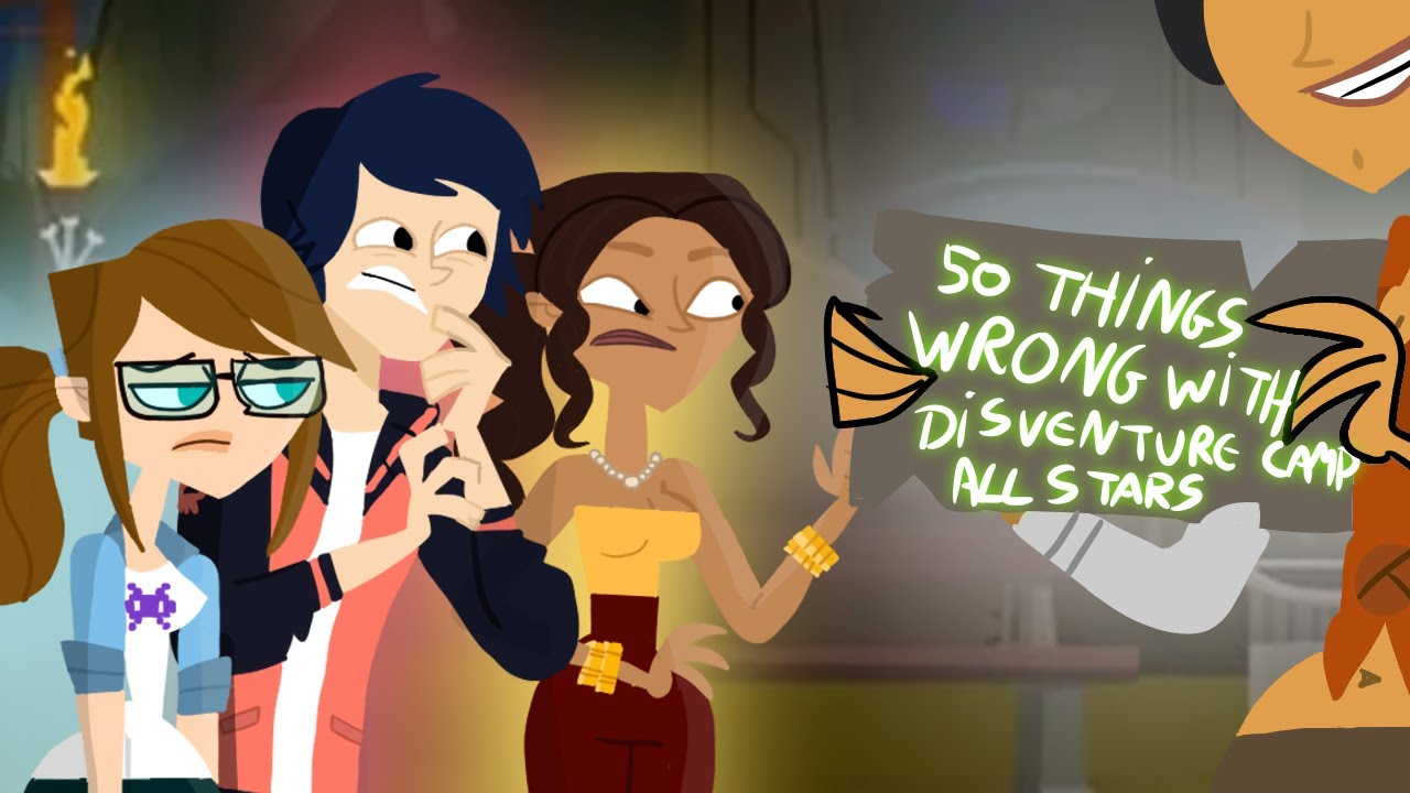 50 things wrong disventure camp all stars