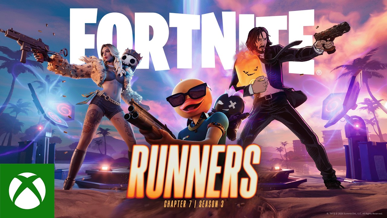 Fortnite Chapter 7 Season 3: Runners Cinematic Trailer