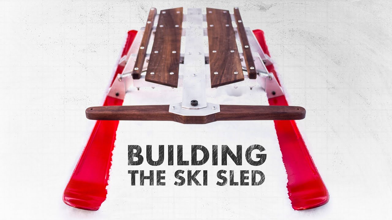 I Made a New Ski Sled