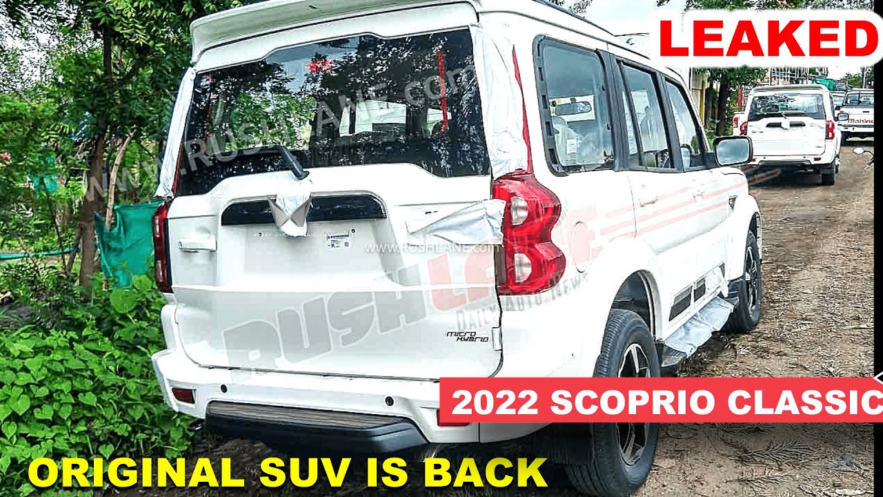 LEAKED - All New 2022 Mahindra Scorpio Classic | Exterior, Interior & Engine Options Fully Leaked