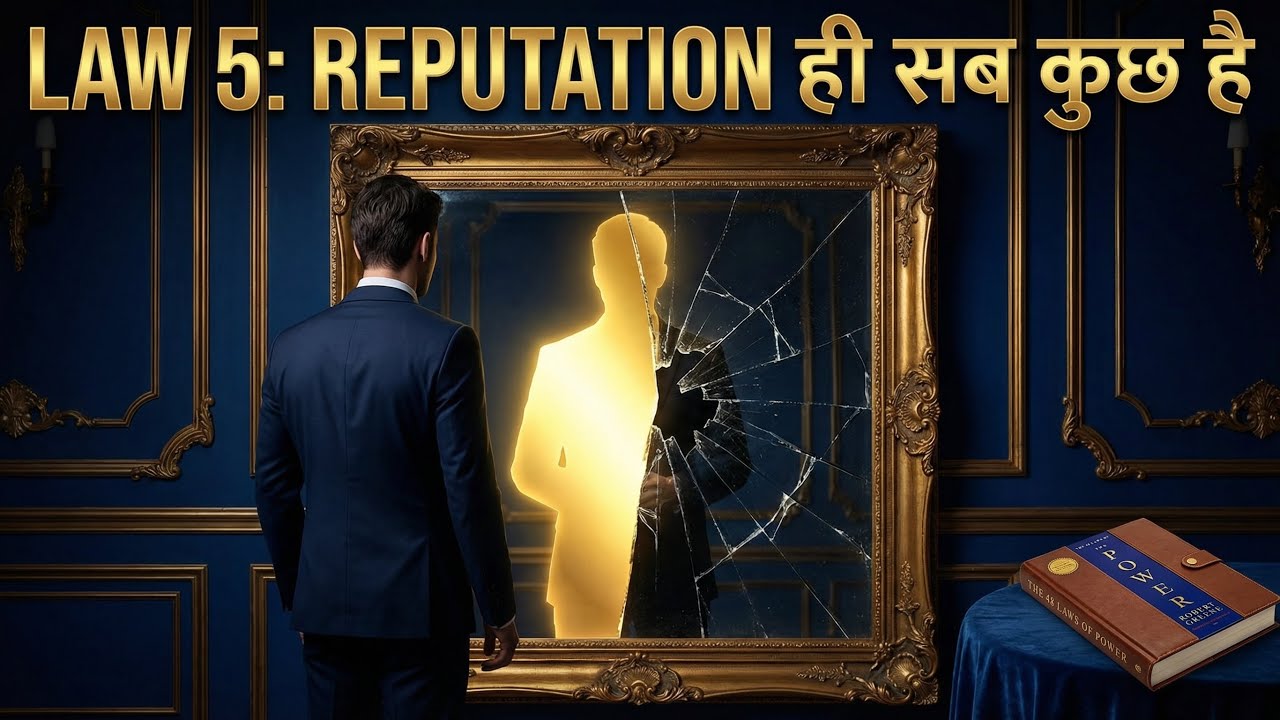 48 Laws of Power Law 5 Explained in Hindi | Reputation ही सब कुछ है | Robert Greene Book Summary