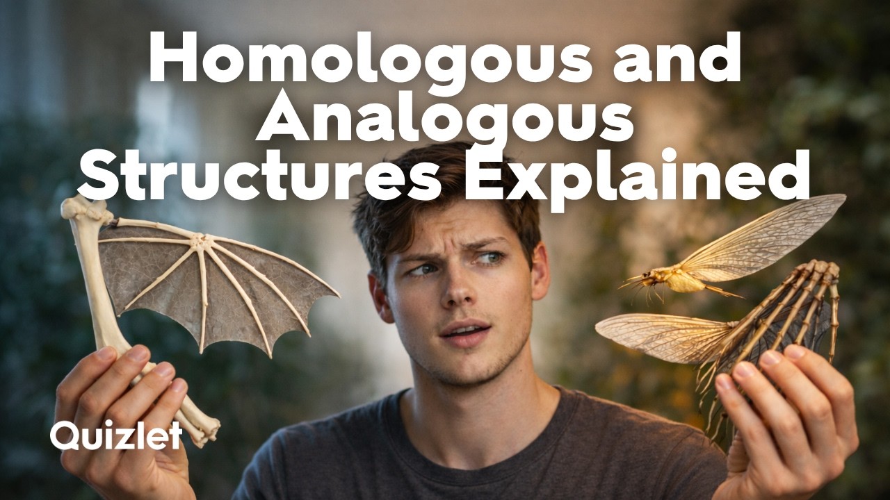 Гомологичные и аналогичные структуры | Дивергентная и конвергентная эволюция | Биология