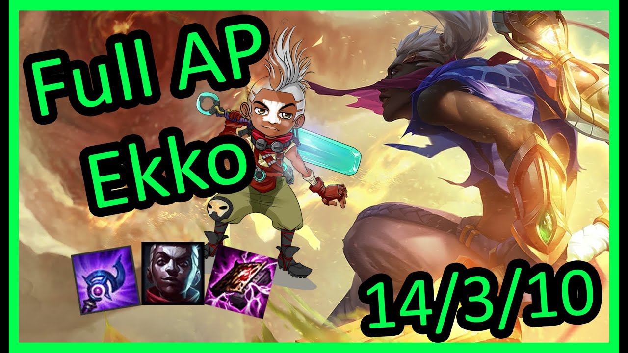 Full AP Ekko (S6) Mid - My new main? - Full Game