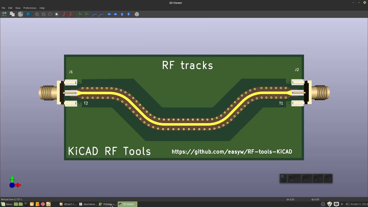 RF tools for KiCAD