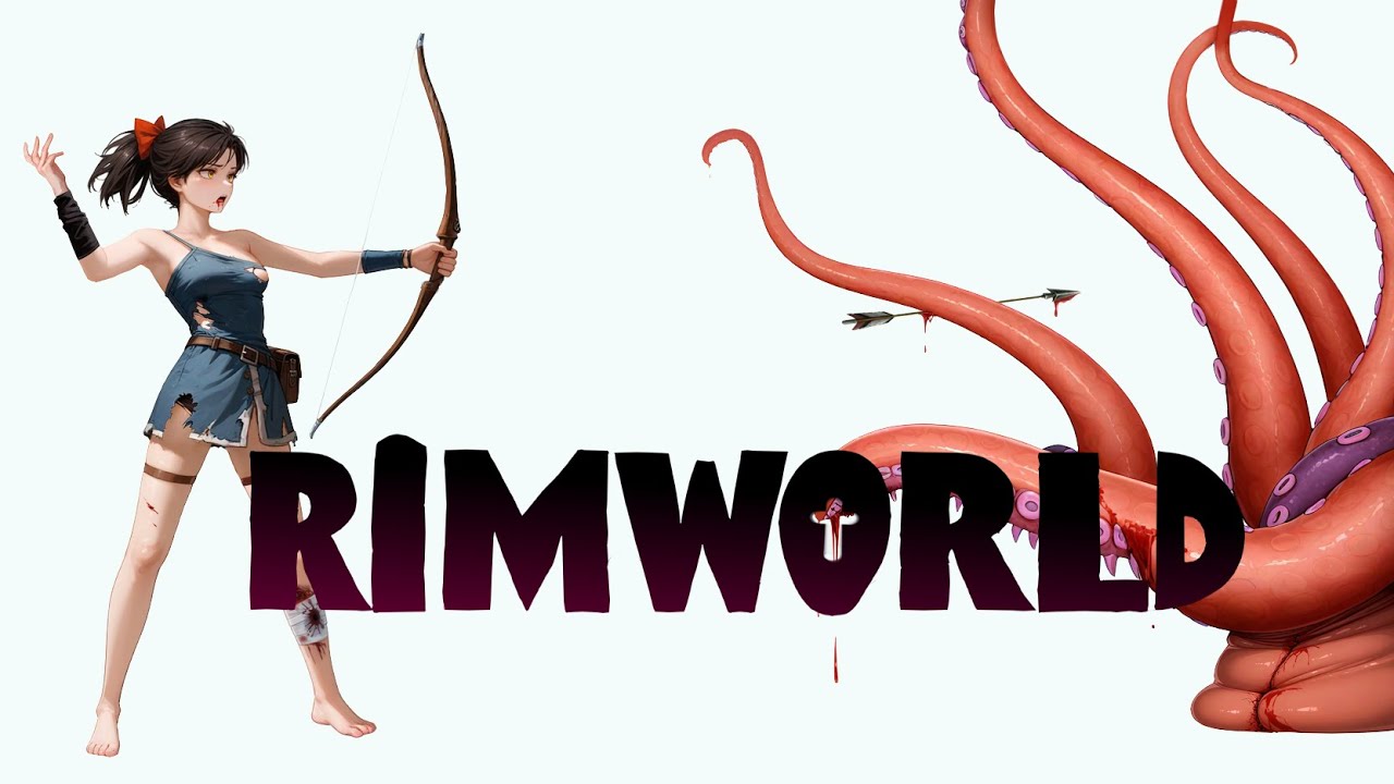 Предновогодний Нубяра в Rimworld 1.6 со всеми DLS