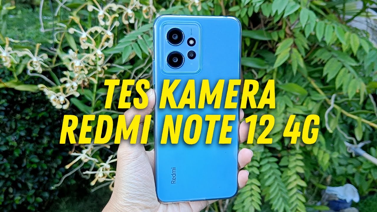 Review Kamera Redmi Note 12 4G Resmi Indonesia Snapdragon 685 | Kamera depan Blur??