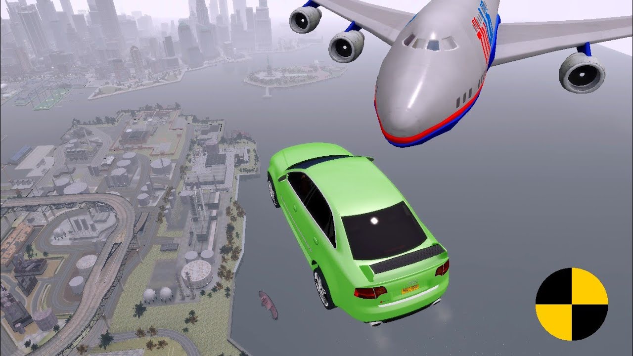GTA 4 CRASH TESTING REAL CAR 384