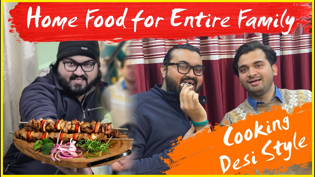 Home Food for Entire Family | Cooking Desi Style | Lucknow Food Vlog Home | 2023 Food