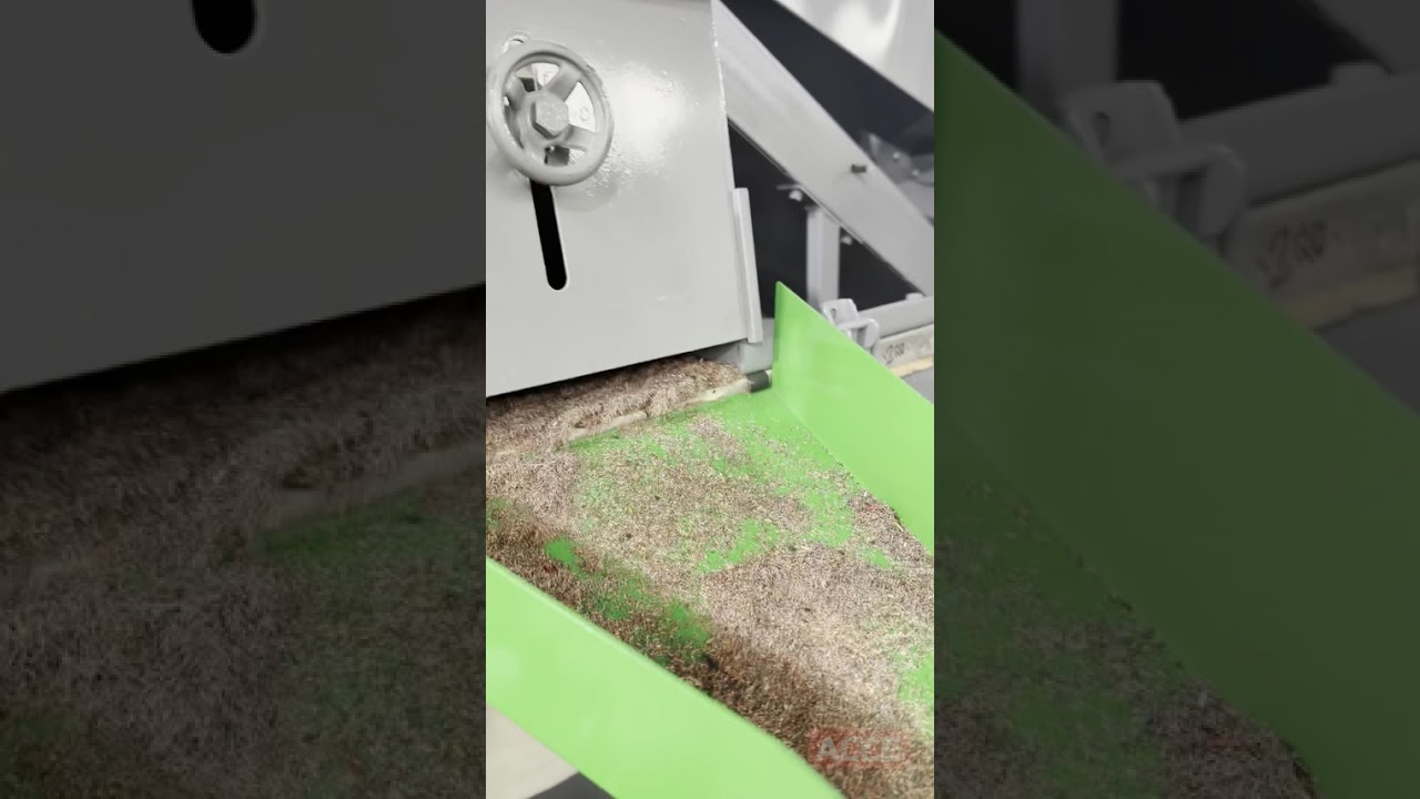 S35 cable granule machien with D60 single shaft shredder