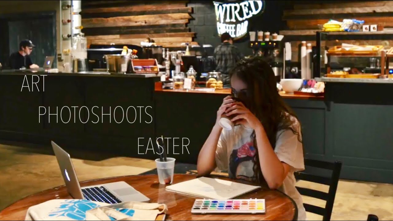 Art College Vlog 22 | Art, Photoshoots, and Easter