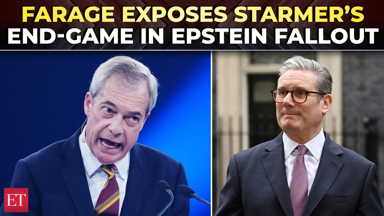 'Starmer’s time is up': Labour in turmoil, Farage says Epstein-Mandelson row could topple UK govt