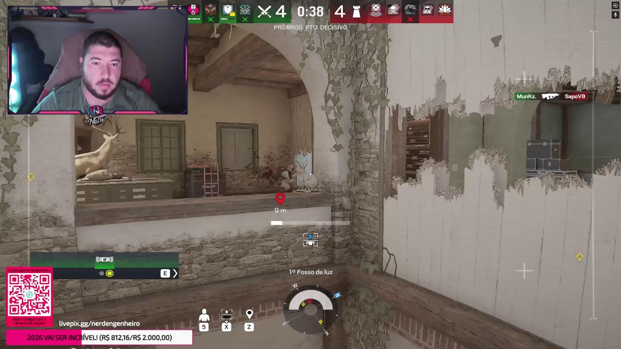 LIVE 🔴 RANKED NO R6 TA QUENTE! 🔴 Live 4K