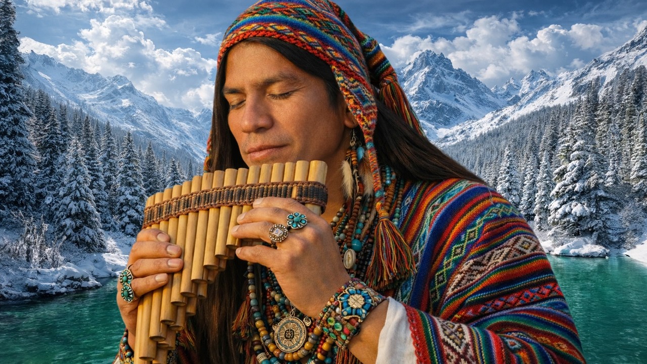 ANDEAN PAN FLUTE 🌿 Spiritual Music for Stress Relief Inspired by Leo Rojas & Gheorghe Zamfir