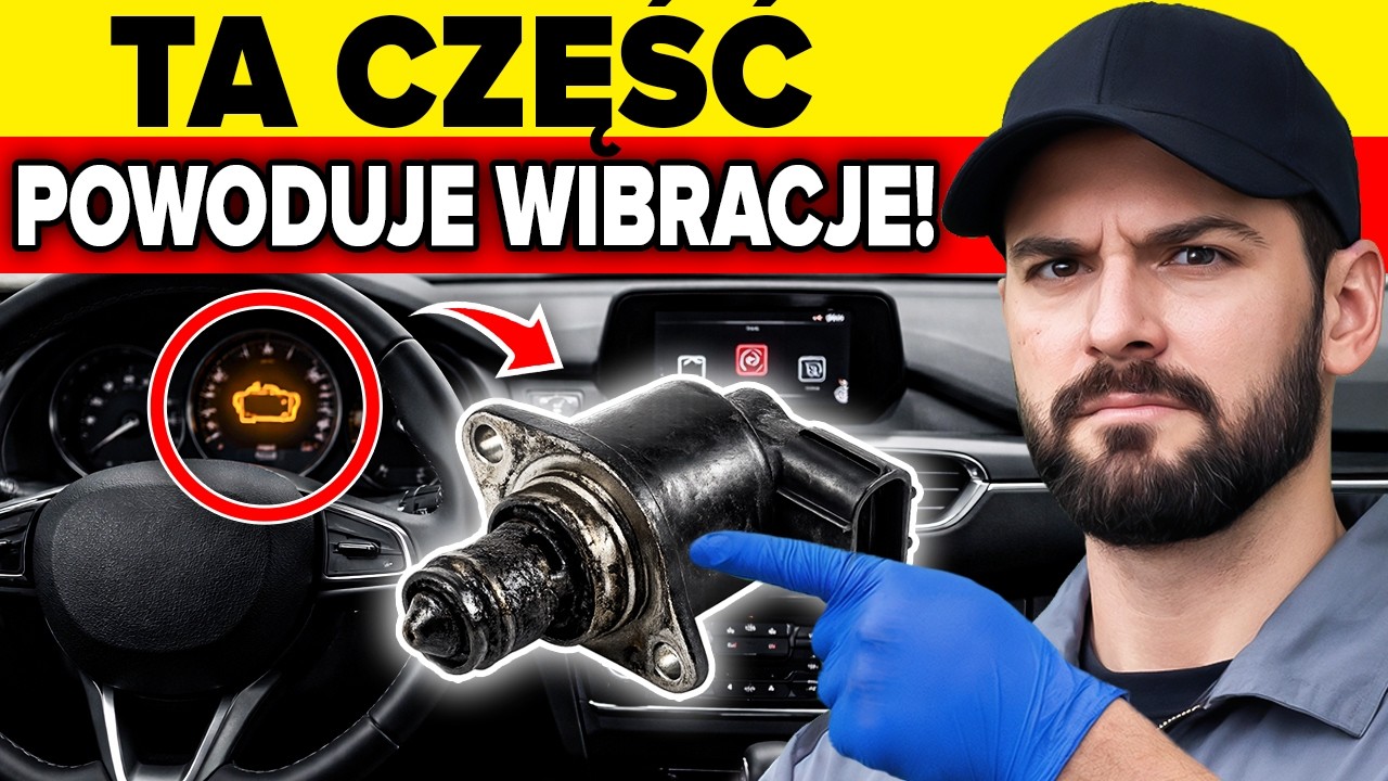 Jeśli Tw&oacute;j SAMOCH&Oacute;D DRŻY NA BIEGU JAŁOWYM, Musisz WYCZYŚCIĆ TĘ CZĘŚĆ!