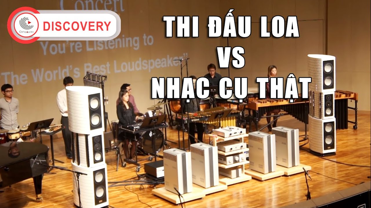 Thi Đấu Loa Với Nhạc Cụ Thật - ISOPHON BERLINA RC-11