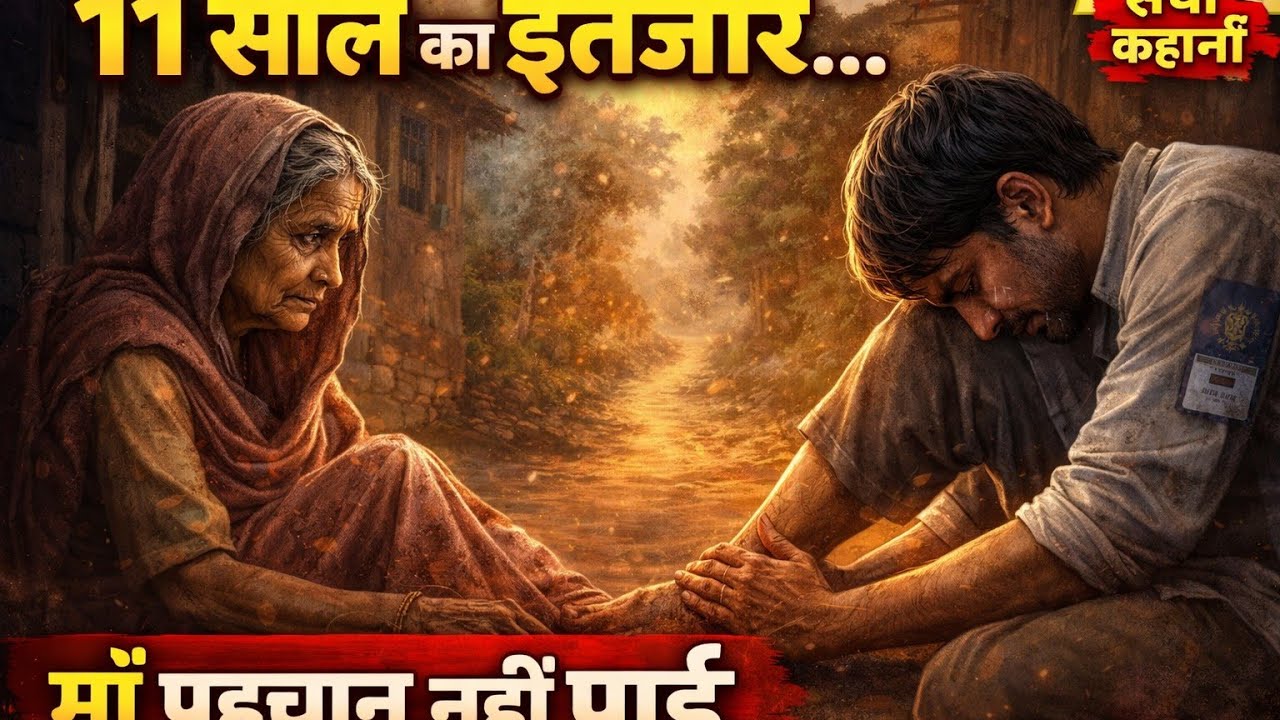 😢 Garib Dadi Ka Intezaar | Bhag Kar Gaya Pota Bana Amir Aadmi 💔➡️👑 | Emotional Hindi Kahani 😭❤️