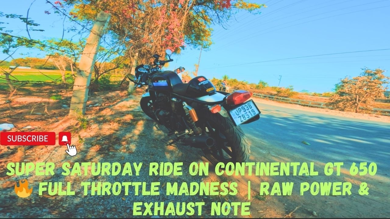 SUPER SATURDAY GT 650 RIDE | REAL MANUAL BIKE FEEL ❤️🔥GT 650 POV 🏍️ THIS BIKE IS ADDICTIVE