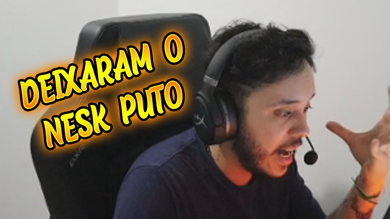 O SQUAD QUE CONSEGUIU TIRAR A PACIENCIA DO NESK! - CASOS DE PRO PLAYERS