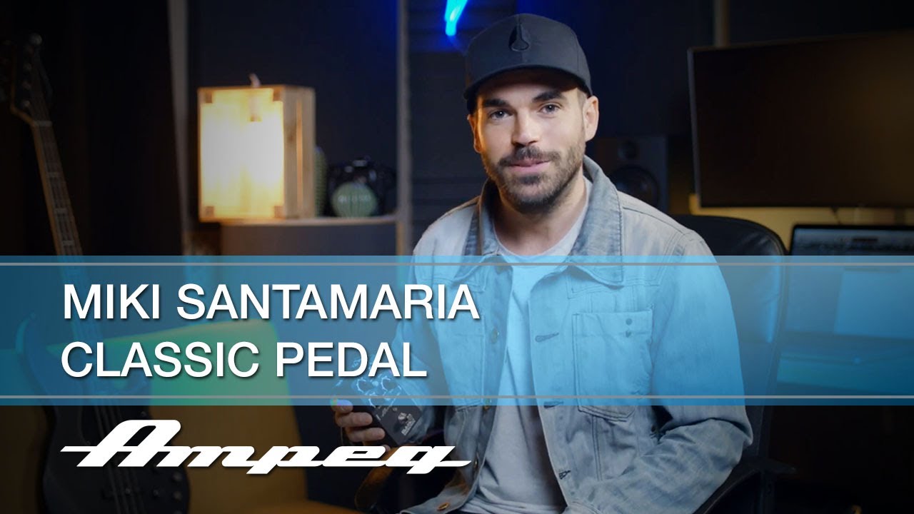 Ampeg | Miki Santamaria | Classic Analog Bass Preamp pedal