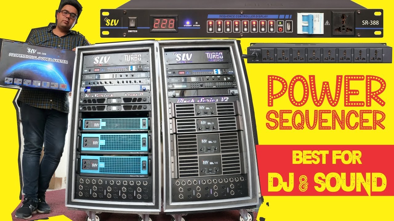 Power Sequencer for DJ & Live Sound Equipment