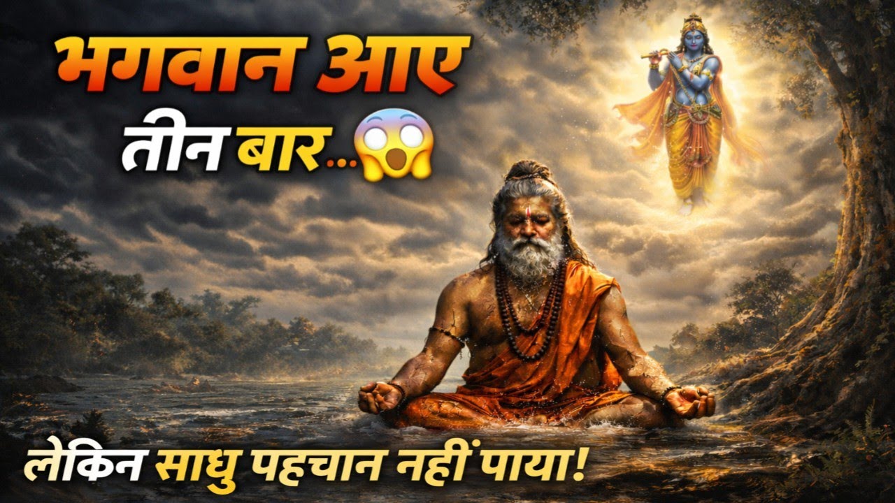 आस्था थी, पर समझ नहीं | भगवान तीन बार आए फिर भी…