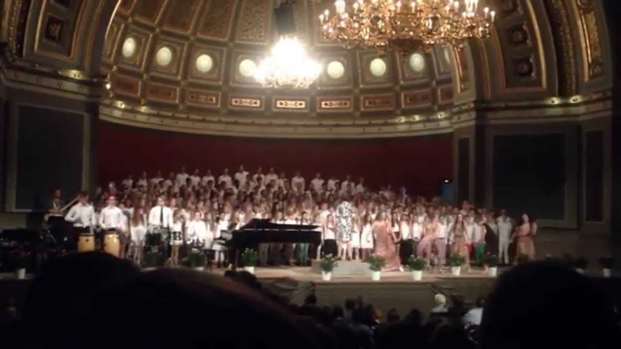 Uppsala musikklasser. Kombaya.