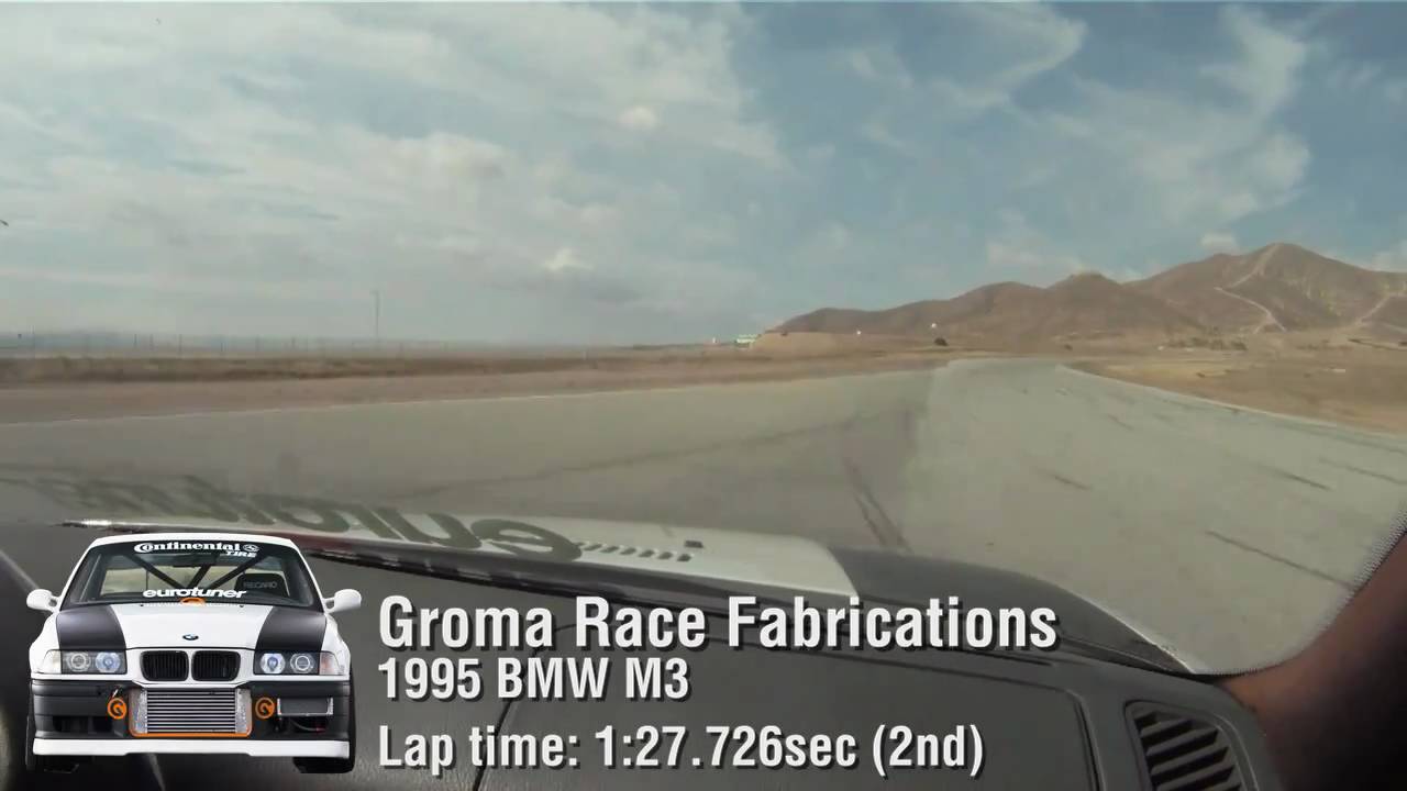 eurotuner GP 2010 Groma Race Fabrications BMW M3 turbo in-car