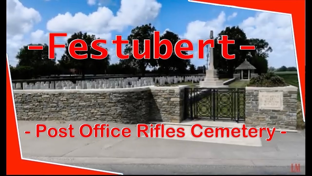 Festubert (62) - Post Office Rifles Cemetery -