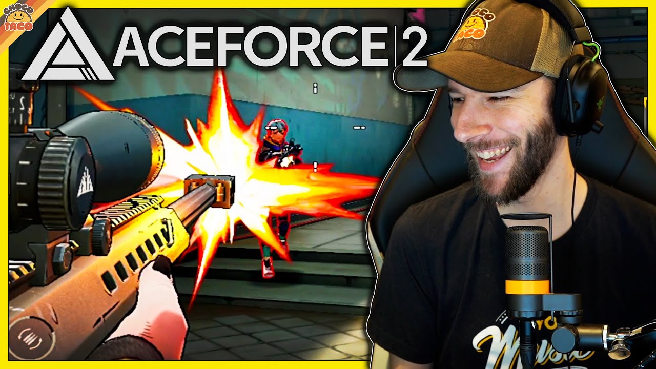 chocoTaco is the Best Sniper in New Mobile Game ACE FORCE 2