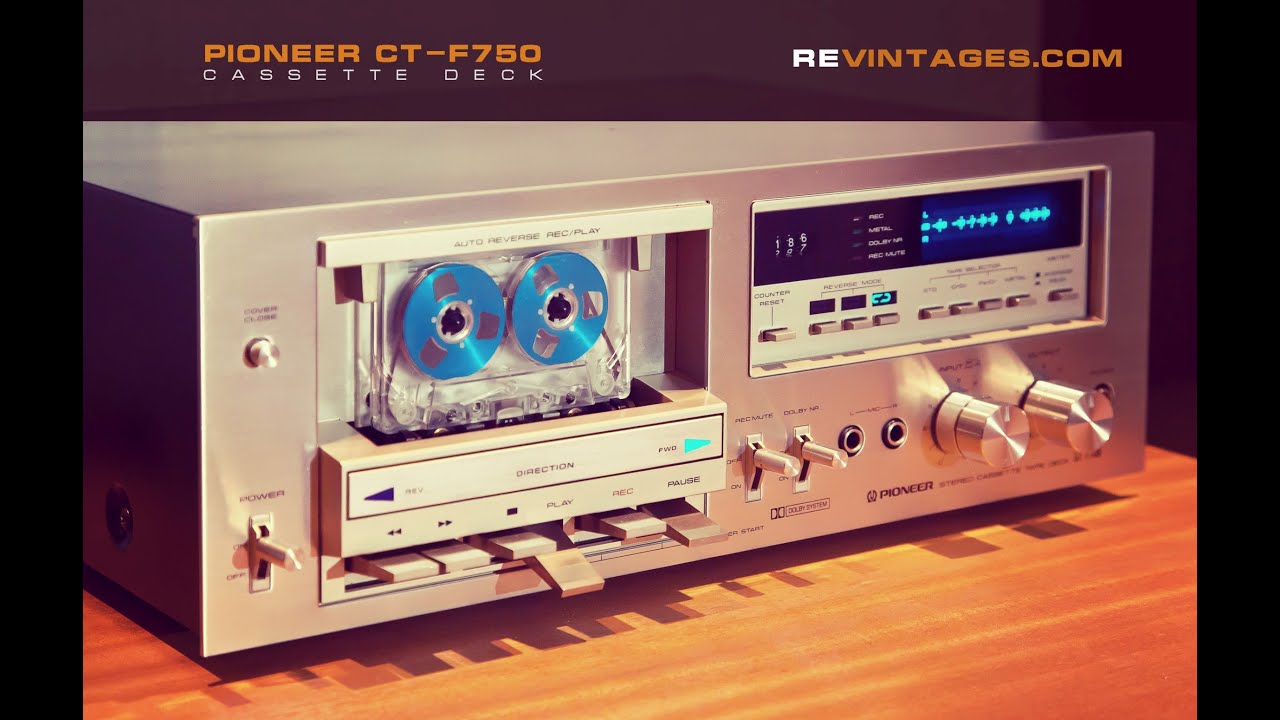 Cassette Deck Pioneer CT F750 Demo