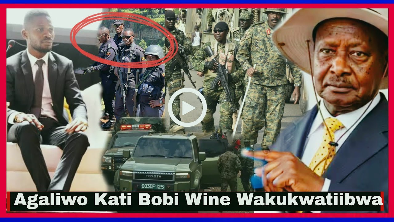 Agaliwo Kati Bobi Wine Wakukwatiibwa Confirmed Finally Police Ebalina Amaziiga Ku TV Gamuyiisemu