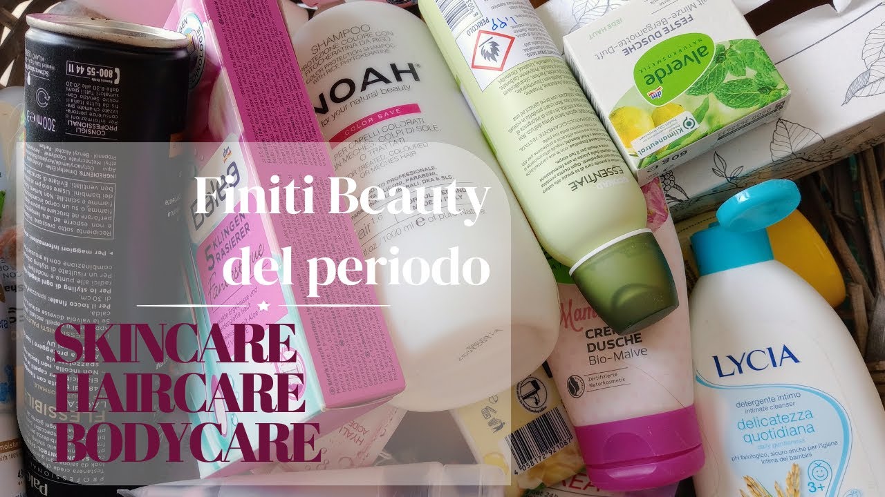 Finiti beauty del periodo | #empty #finiti #beauty #skincare