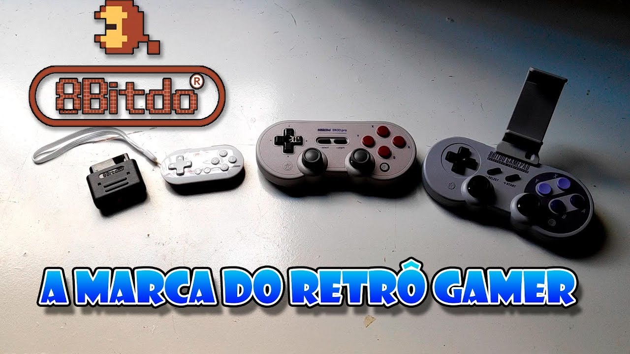 8Bitdo: A Marca do Retrô Gamer!!!
